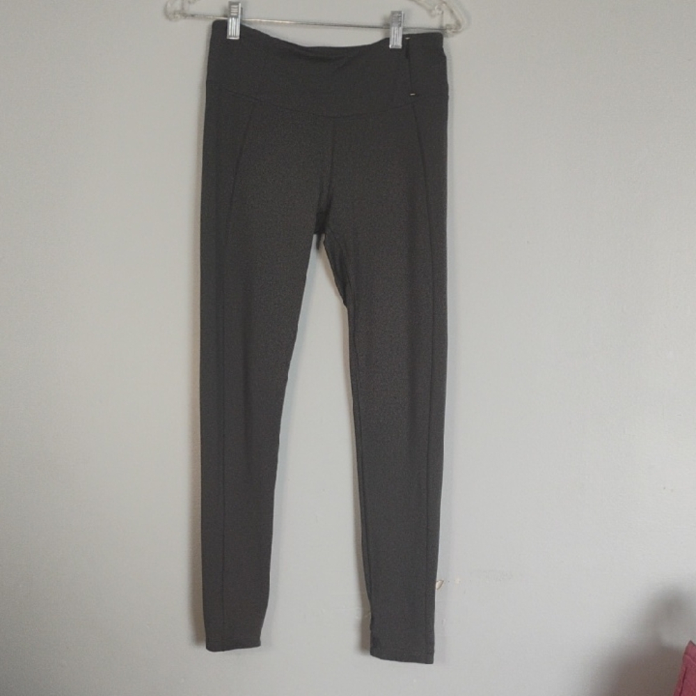 Calia Gray Women's Size M Yoga Pants Leggings High Rise Stretchy Athleisure